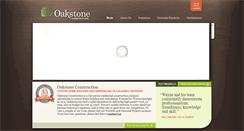 Desktop Screenshot of oakstone-construction.com